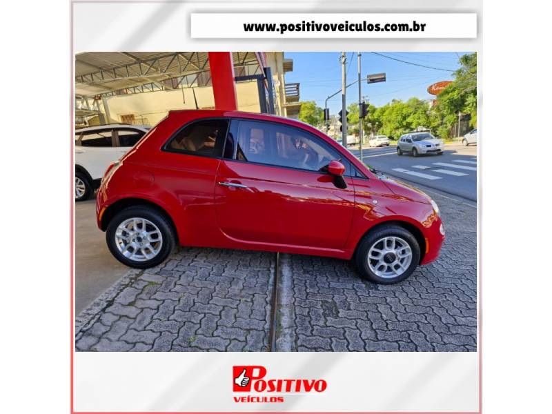 FIAT - 500 - 2014/2015 - Vermelha - R$ 54.900,00