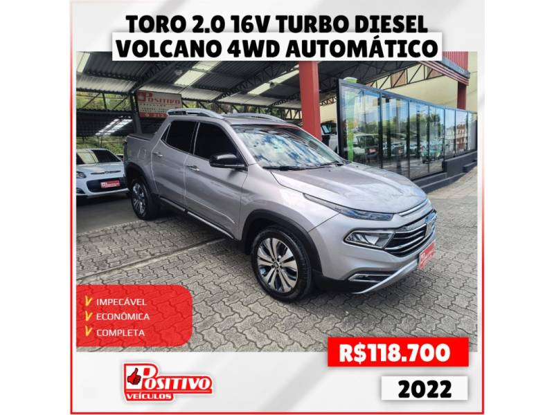 FIAT - TORO - 2022/2022 - Cinza - R$ 118.700,00