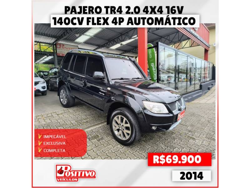 MITSUBISHI - PAJERO TR4 - 2014/2014 - Verde - R$ 69.900,00