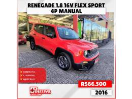 JEEP - RENEGADE - 2015/2016 - Vermelha - R$ 66.500,00