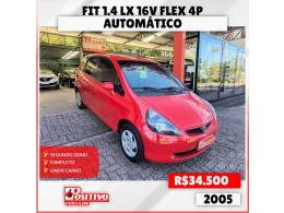 HONDA - FIT - 2005/2005 - Vermelha - R$ 34.500,00