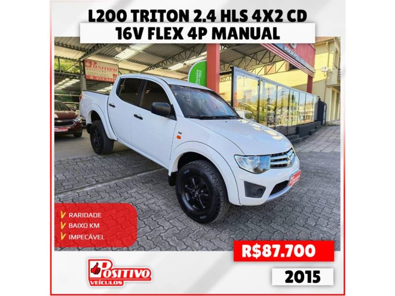 MITSUBISHI - L200 TRITON - 2014/2015 - Branca - R$ 87.700,00