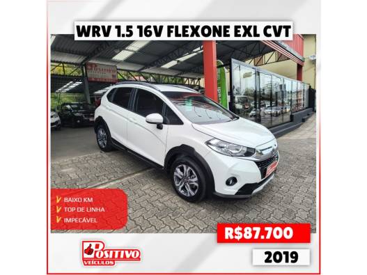 HONDA - WRV - 2019/2019 - Branca - R$ 87.700,00