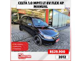 CHEVROLET - CELTA - 2011/2012 - Preta - R$ 29.900,00