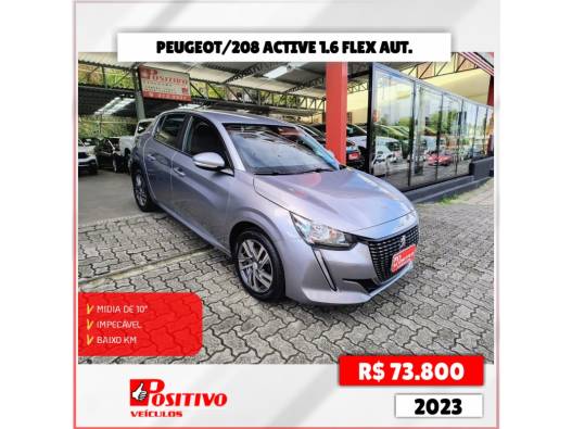 PEUGEOT - 208 - 2023/2023 - Prata - R$ 73.800,00