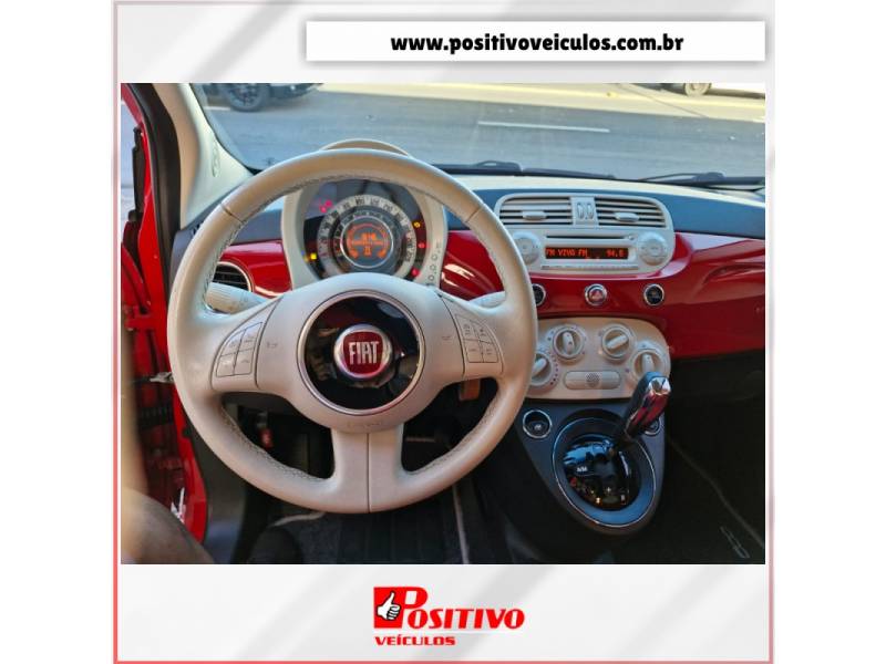 FIAT - 500 - 2014/2015 - Vermelha - R$ 54.900,00