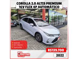 TOYOTA - COROLLA - 2021/2022 - Prata - R$ 139.700,00