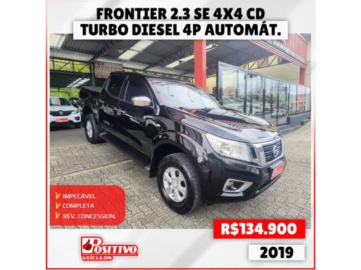 NISSAN - FRONTIER - 2018/2019 - Preta - R$ 134.900,00