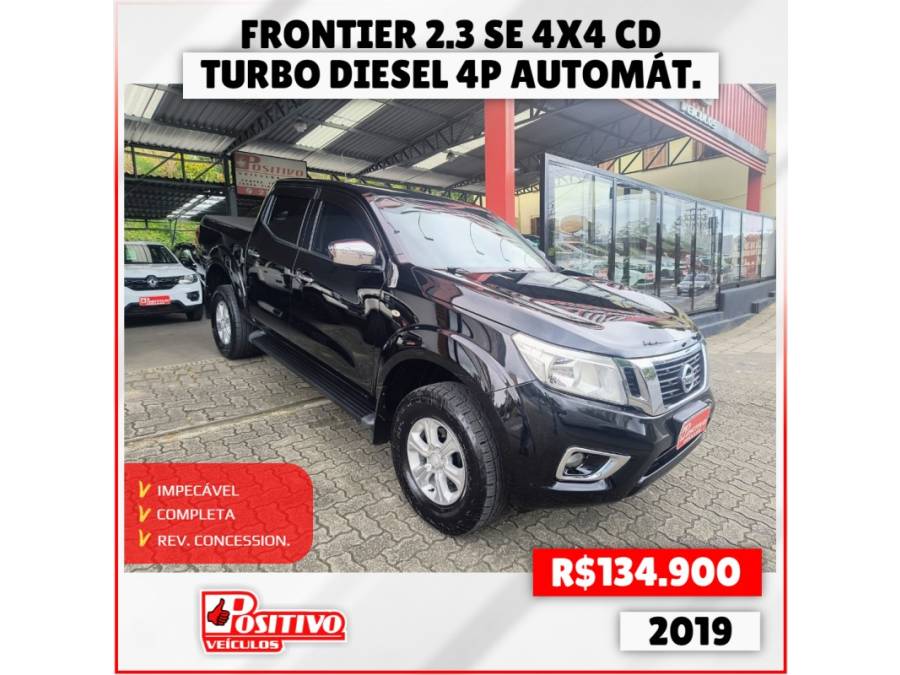 NISSAN - FRONTIER - 2018/2019 - Preta - R$ 134.900,00
