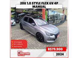 PEUGEOT - 208 - 2023/2024 - Cinza - R$ 79.900,00