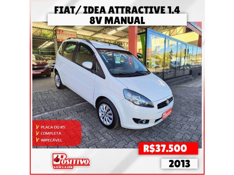 FIAT - IDEA - 2013/2013 - Branca - R$ 37.500,00