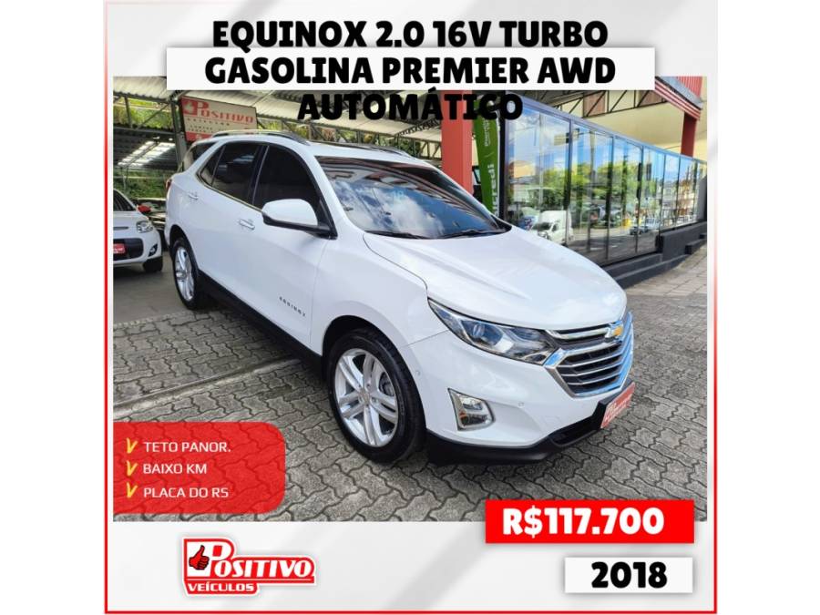 CHEVROLET - EQUINOX - 2018/2018 - Branca - R$ 117.700,00