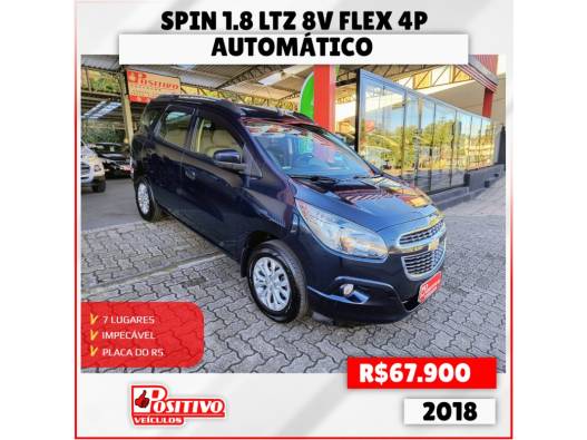 CHEVROLET - SPIN - 2017/2018 - Azul - R$ 67.900,00