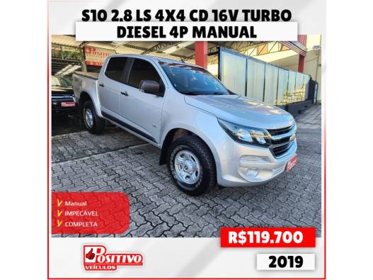 CHEVROLET - S10 - 2019/2019 - Prata - R$ 119.700,00