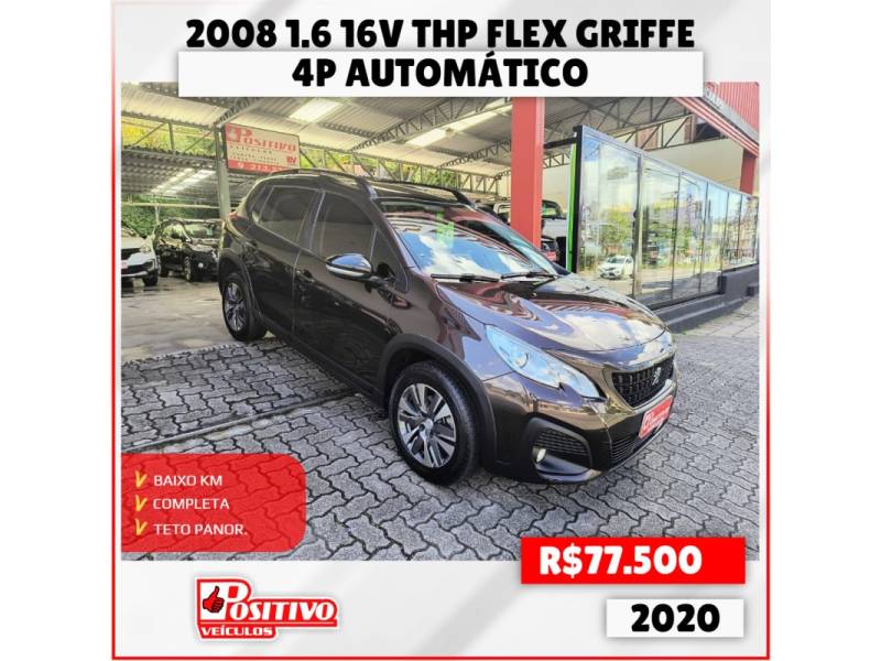 PEUGEOT - 2008 - 2020/2020 - Marrom - R$ 77.500,00