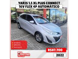 TOYOTA - YARIS - 2021/2022 - Prata - R$ 87.700,00