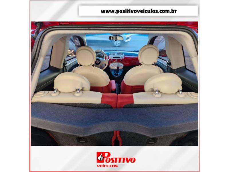 FIAT - 500 - 2014/2015 - Vermelha - R$ 54.900,00