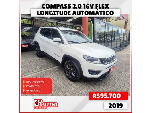 JEEP - COMPASS - 2019/2019 - Branca - R$ 95.700,00