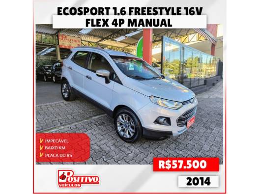 FORD - ECOSPORT - 2013/2014 - Prata - R$ 57.500,00