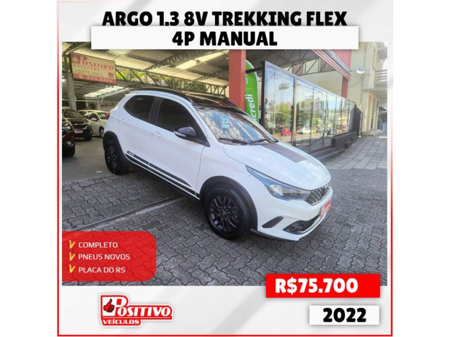 FIAT - ARGO - 2021/2022 - Branca - R$ 75.700,00