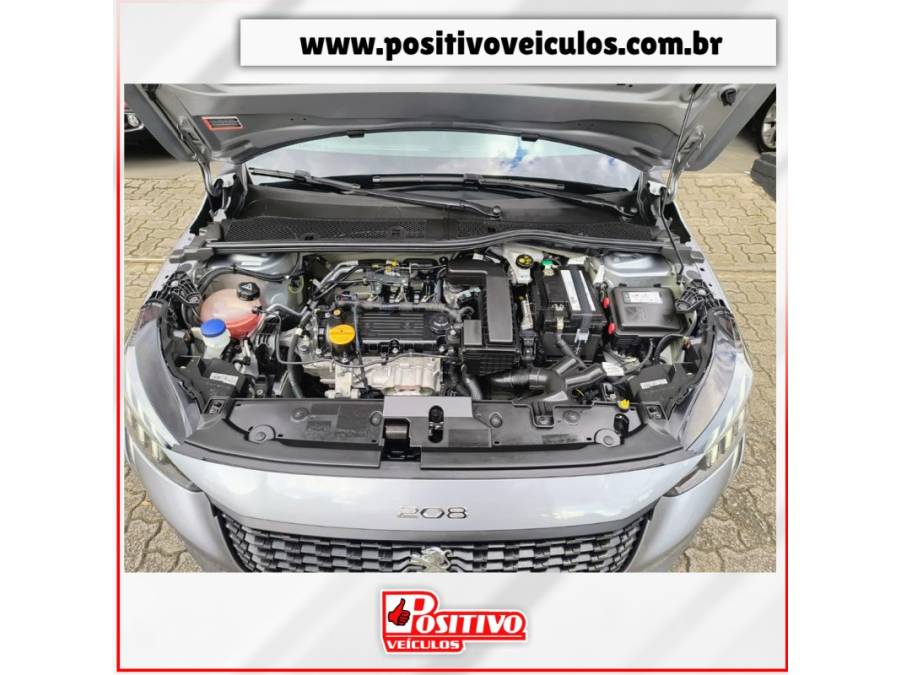 PEUGEOT - 208 - 2023/2024 - Cinza - R$ 79.900,00